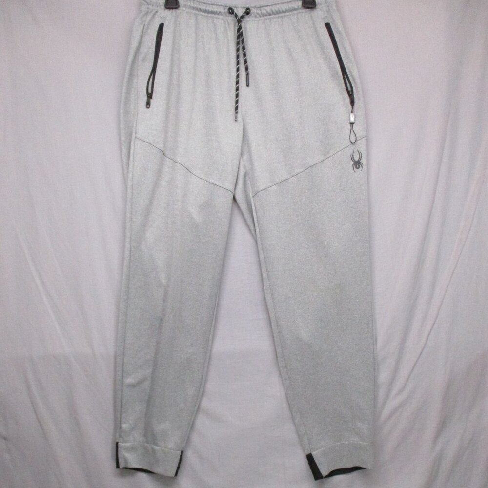 Spyder Athletic Pants Gym Wear Gray Men Size | M